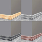 Adhesive Foam Molding Trim 3D Embossing 2.3M Multifuncself Adhesive Wall Trim Line Skirting Border Decor Sticker Wallstick Decor