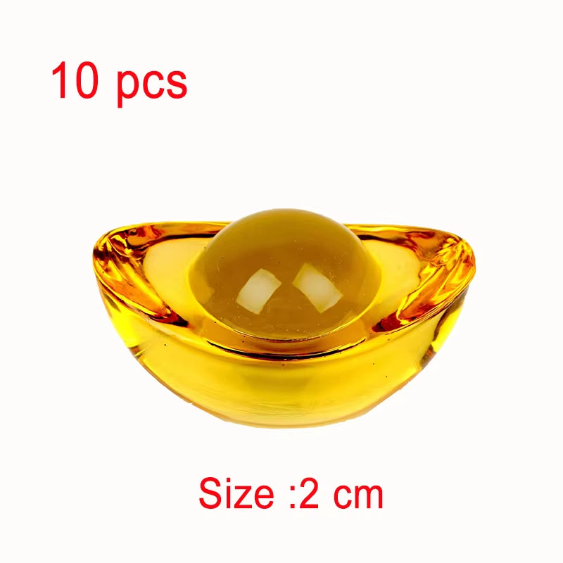 Cornucopia Citrine Cornucopia Gold Ingot Home Decorative Ornament Handicrafts Wealth Basin Office Citrine Creative Treasure Bowl