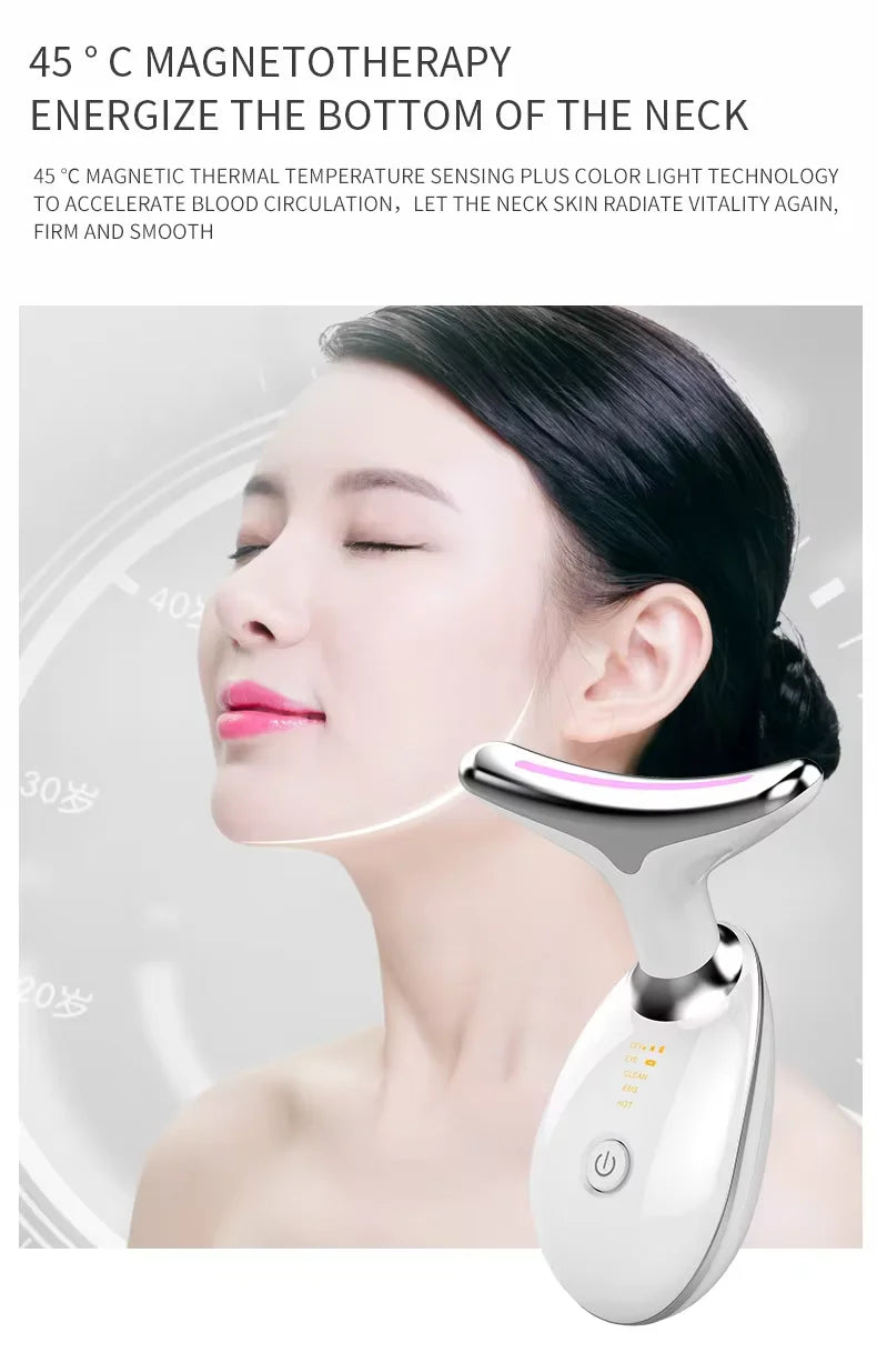 7 Color Radiant Glow Neck Facial Device