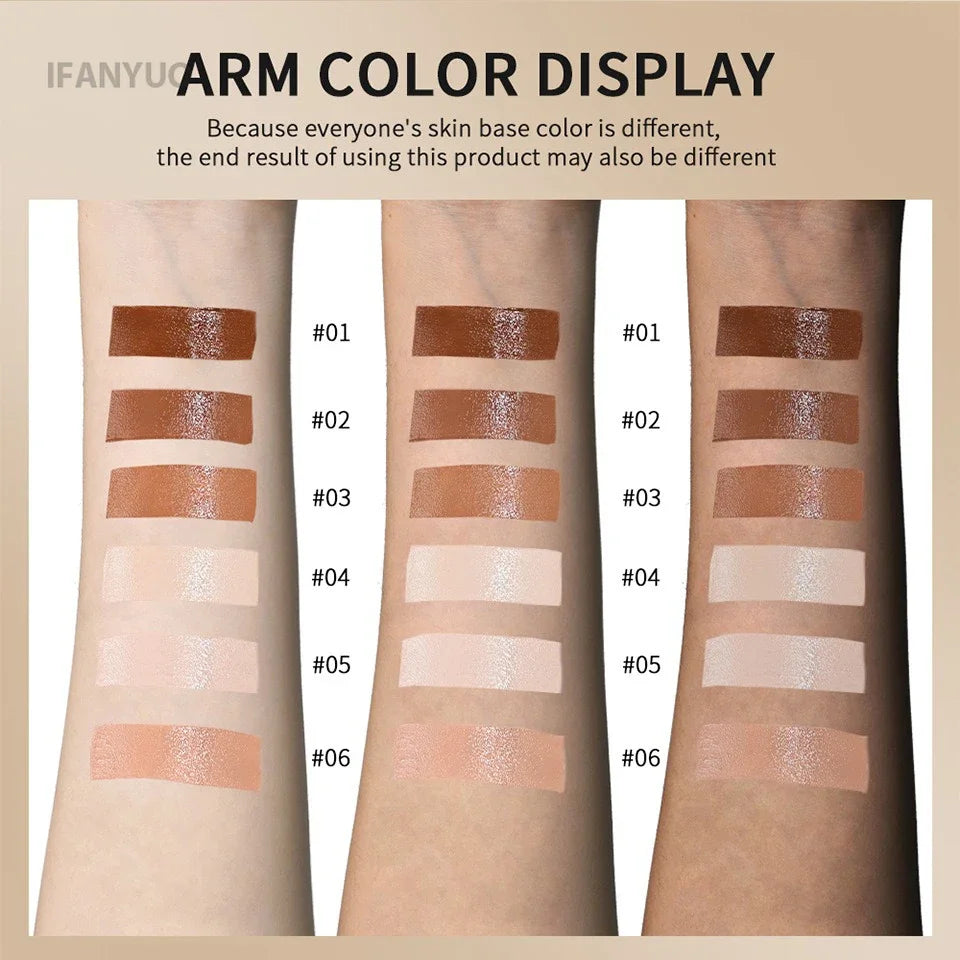 6 Color Flawless Finish Foundation Stick