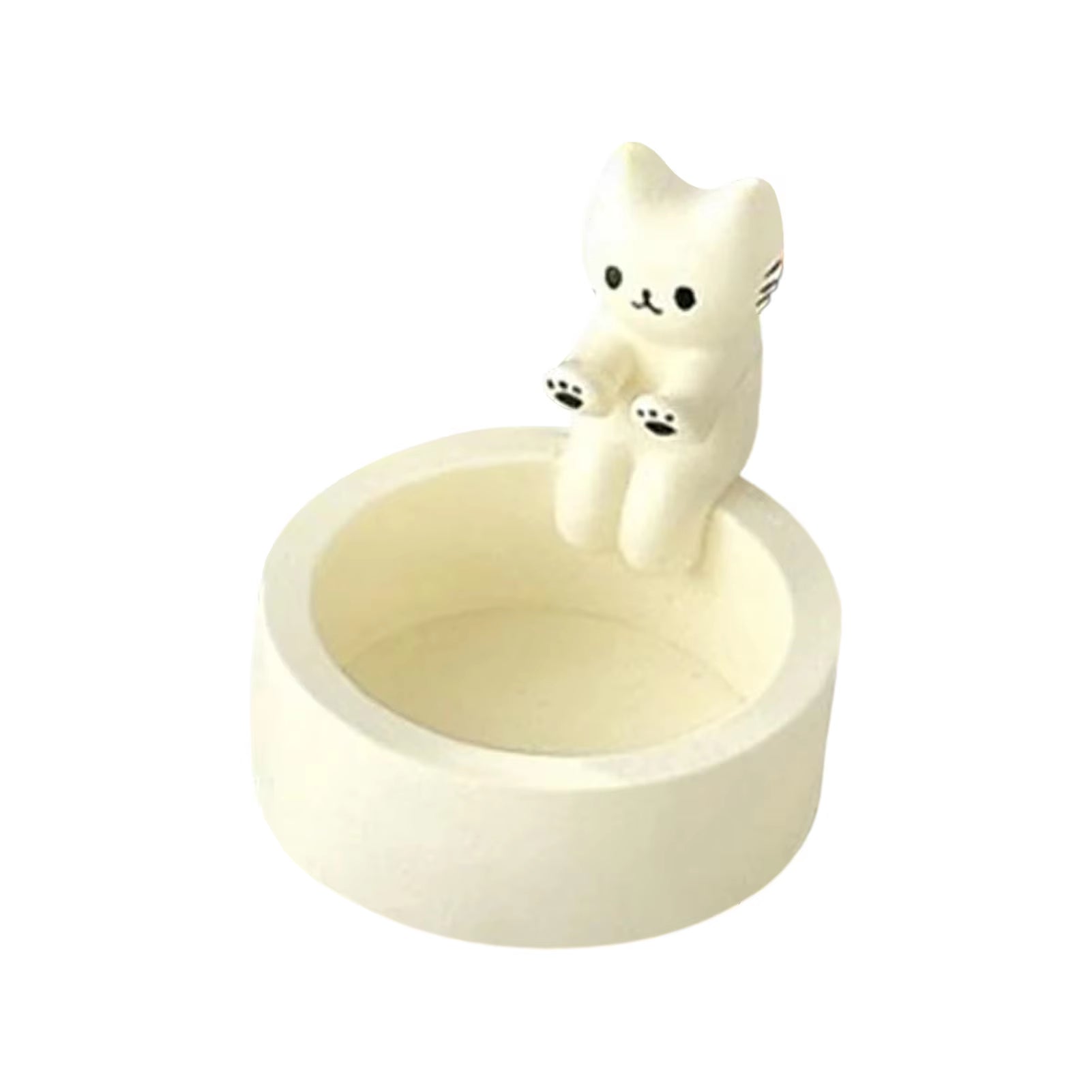 Cartoon Cat Candle Holder Cat Tea Light Candle Holder Office Home Desktop Decorative Ornaments Cute Candlestick Craft Decoration