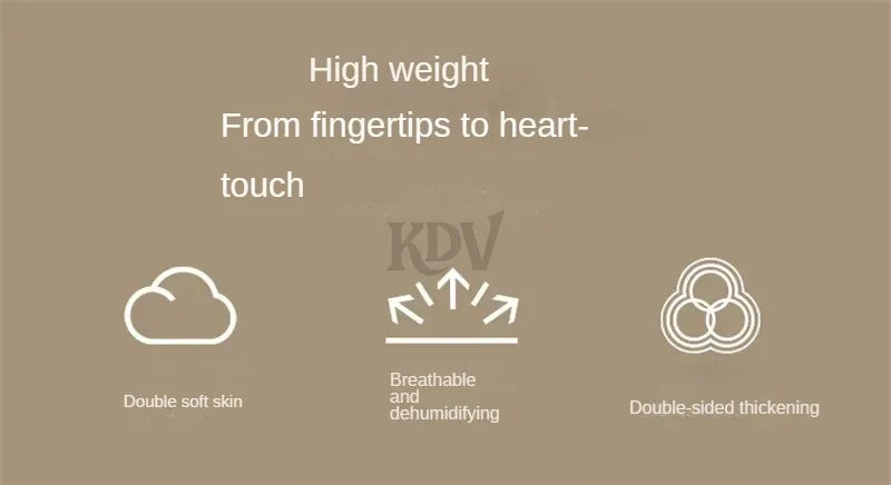 Promotional graphic for imitation rabbit plush fabric—highlighting double soft skin feel, breathable dehumidifying properties, and double-sided thickening for warmth and comfort