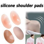 Invisible silicone shoulder pads for dresses, designed to enhance shoulder contour with soft lift and all-day comfort