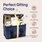 SpaLife men’s gift set in reusable bag—ready to gift with aromatherapy, cleansing, soothing benefits and personal care essentials.