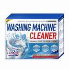 Washing Machine Cleaner Tablets 12 Pack for Deep Cleaning, Odor Removal, and Limescale Prevention